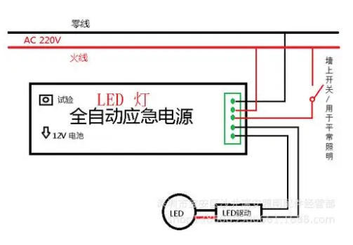 应急led灯管接线Ҏ?根线.png